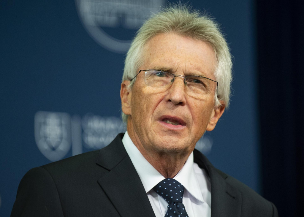 Odch&aacute;dzaj&uacute;ci minister vn&uacute;tra Ivan &Scaron;imko. FOTO: TASR/Jakub Kotian