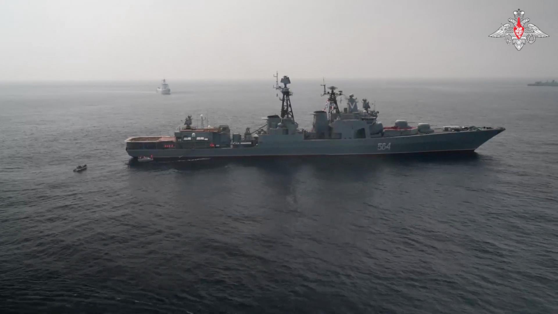 Rusko a Čína začali spoločné námorné cvičenia v Japonskom mori