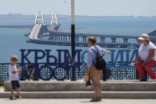 Krymský most. FOTO: Reuters