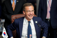 Švédsky premiér Ulf Kristersson. FOTO: Reuters