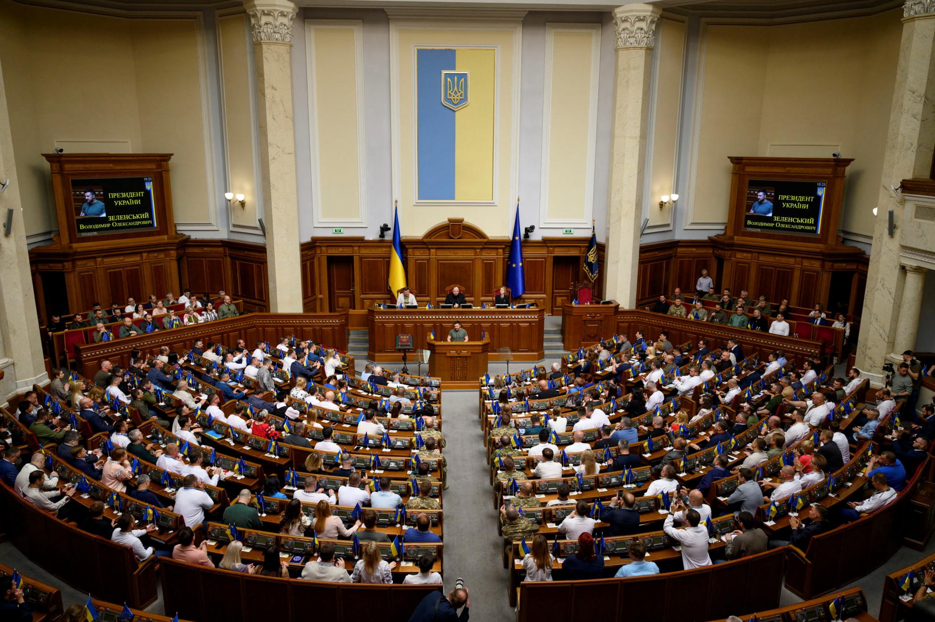Ukrajinský parlament prijal demisiu ministra kultúry. Zelenskému vadili výdavky na umenie počas vojny