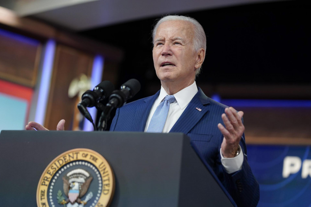 Americk&yacute; prezident Joe Biden. FOTO: TASR/AP