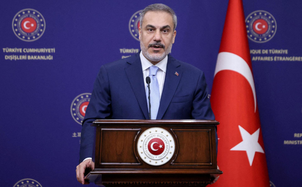 Turecký minister zahraničných vecí Hakan Fidan. FOTO: REUTERS