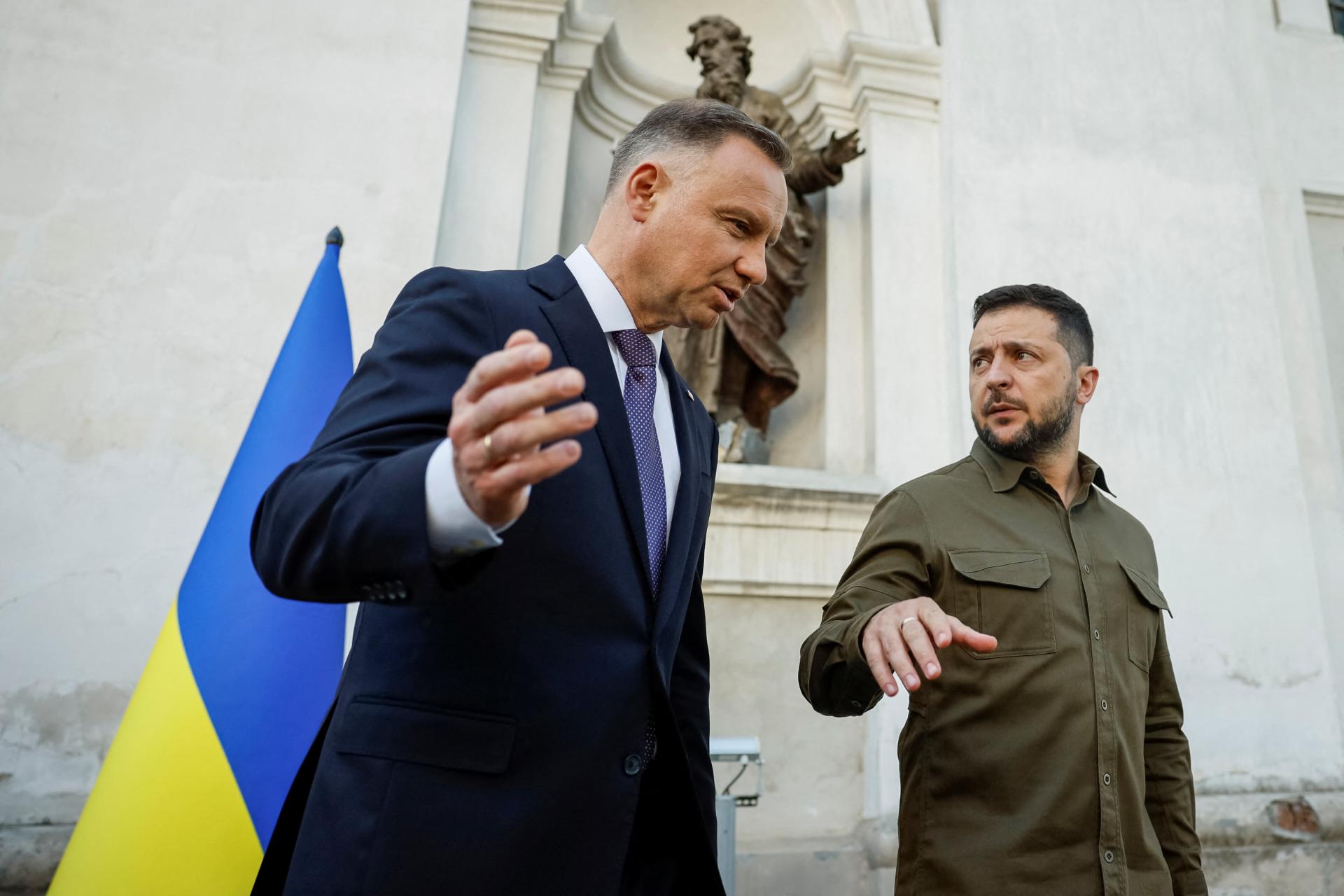 Spor medzi spojencami. Ukrajina si predvolala poľského veľvyslanca, Kyjev dráždia vyjadrenia Dudovho poradcu
