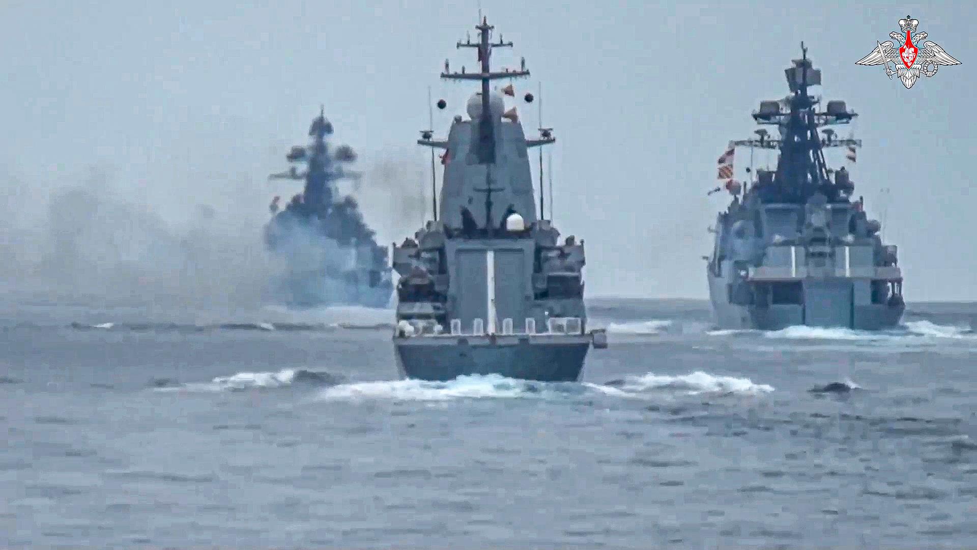 Ruská armáda tvrdí, že odvrátila útok dronov na svoje lode v Čiernom mori