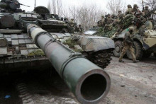 Ukrajinské tanky sú „hladné“ po nafte. FOTO: Profimedia