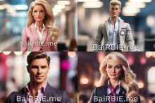 Ako by vyzerali známe osobnosti ako Barbie a Ken? Zdroj: Fun rádio, TV JOJ news room zakulisie.