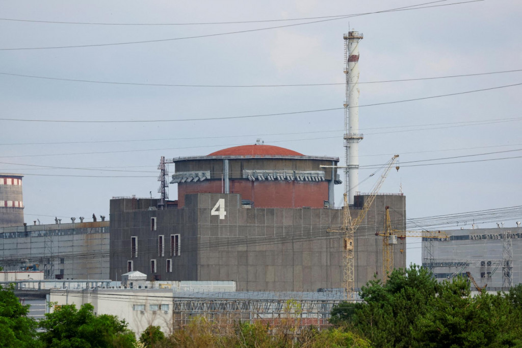 Záporožská jadrová elektráreň. FOTO: Reuters