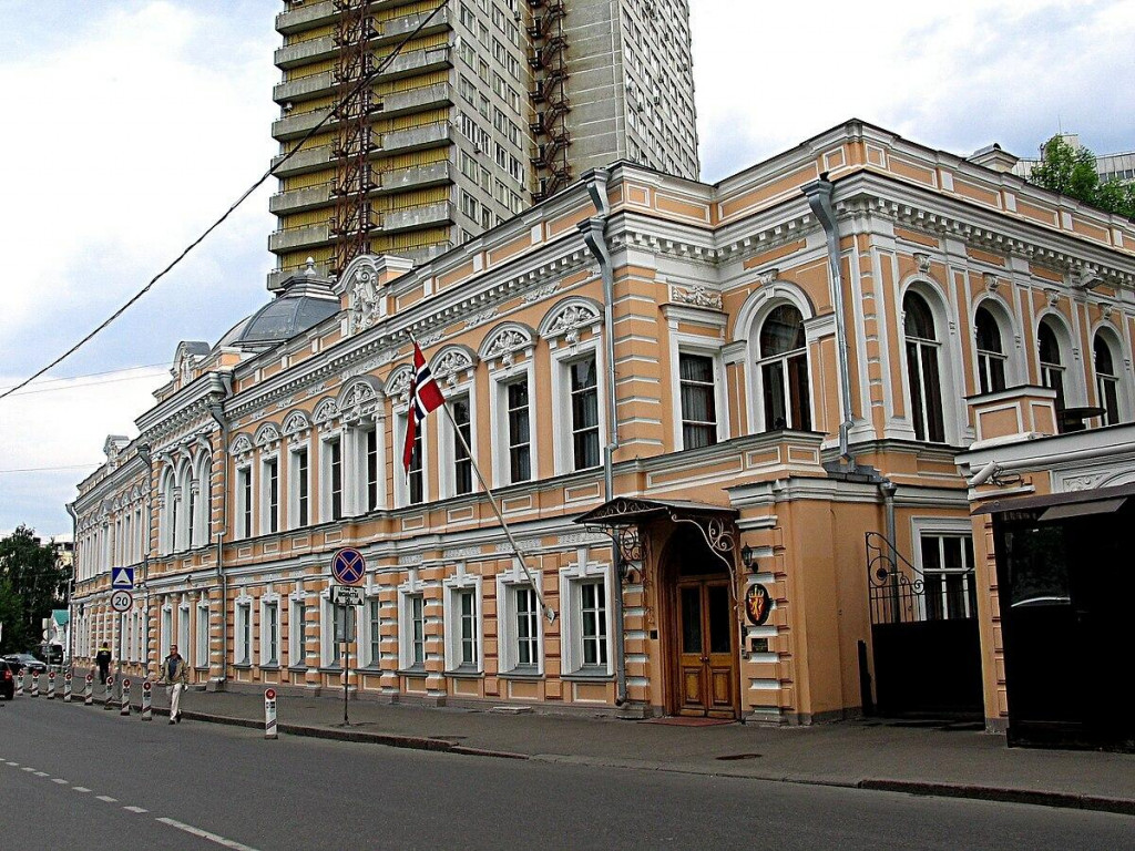 Veľvyslanectvo Nórska v Moskve. FOTO: Wikimedia/LEMeZza