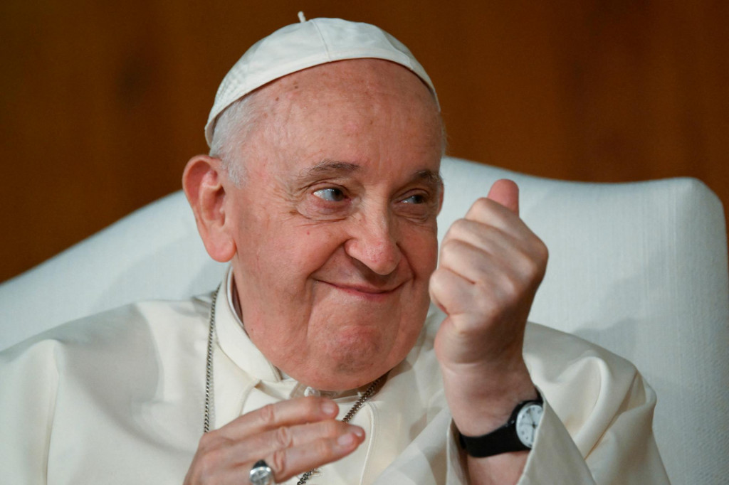 Pápež František. FOTO: Vatican Media/­Reuters