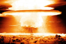 Test Castle Bravo - najväčšej atómovej bomby, akú kedy Spojené štáty odpálili. FOTO: Wikipedia/federal Government Of The United States