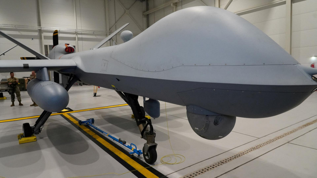 Dron MQ-9 Reaper amerického letectva. FOTO: Reuters