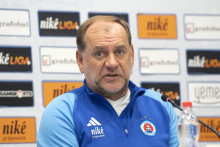 Tréner futbalistov Slovana Bratislava Vladimír Weiss. FOTO: TASR/Pavel Neubauer