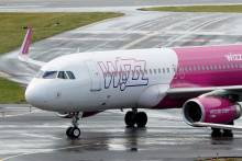 Airbus A320 spoločnosti Wizz Air. FOTO: Reuters