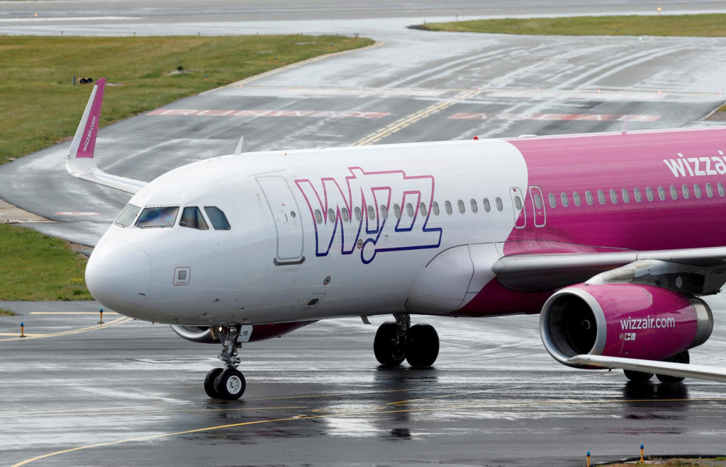 Airbus A320 spoločnosti Wizz Air. FOTO: Reuters