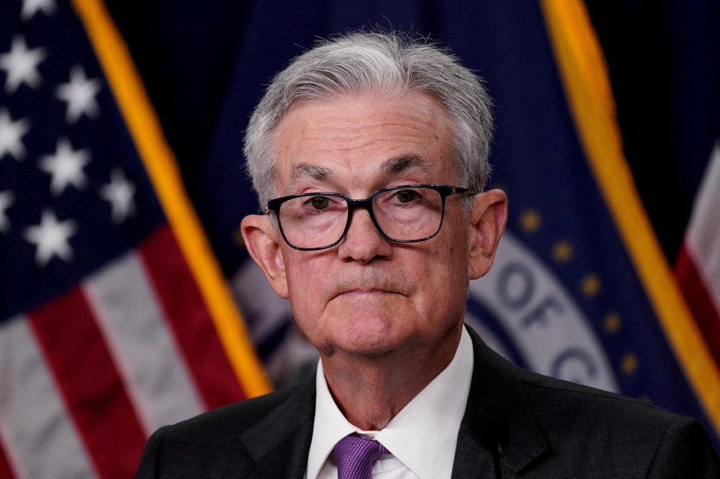 Pod vedením Jeroma Powella americký Fed za posledných 18 mesiacov zvýšil úrokové sadzby o viac ako štyri percentá. FOTO: Reuters