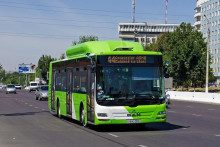Uzbecký Taškent postupne nahrádza naftové autobusy modernými elektrobusmi. FOTO: Wikimedia Commons