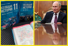 Posledná kapitola novej ruskej učebnice dejepisu nesie názov ”Rusko v súčasnosti – špeciálna vojenská operácia”.