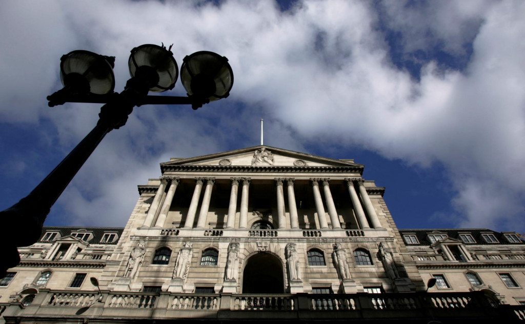 Bank of England v Londýne. FOTO: Reuters