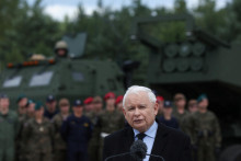 Poľský premiér Jaroslaw Kaczynski. FOTO: REUTERS