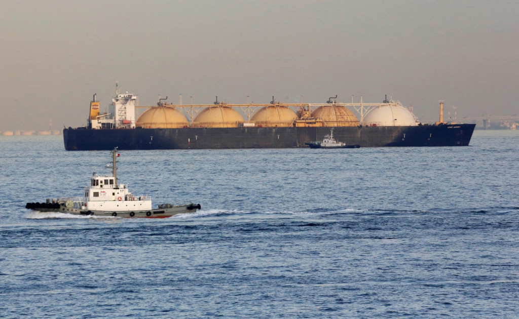 Tanker na skvapalnený zemný plyn. FOTO: Reuters