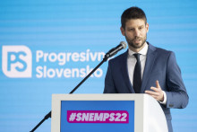 Predseda Progresívneho Slovenska Michal Šimečka. FOTO: TASR/P. Neubauer
