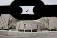 Sídlo Čínskej ľudovej banky. FOTO: Reuters