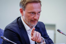 Nemecký minister financií Christian Lindner. FOTO: Reuters