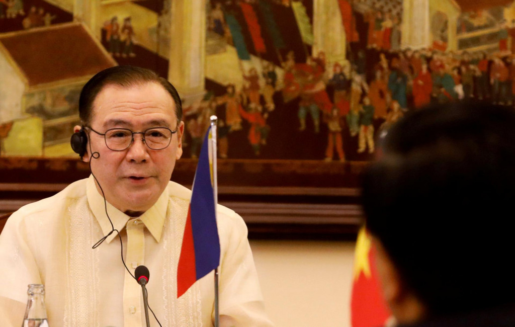 Bývalý filipínsky minister zahraničných vecí Teodoro Locsin. FOTO: Reuters
