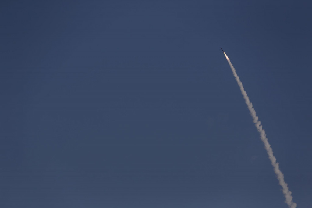 Akcia zachytávaču balistických rakiet Arrow 3. ILUSTRAČNÉ FOTO: REUTERS