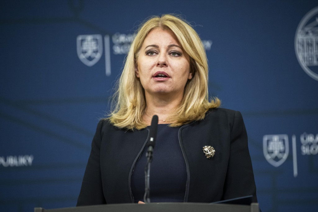 Prezidentka Zuzana Čaputov&aacute;. FOTO: TASR/Jaroslav Nov&aacute;k