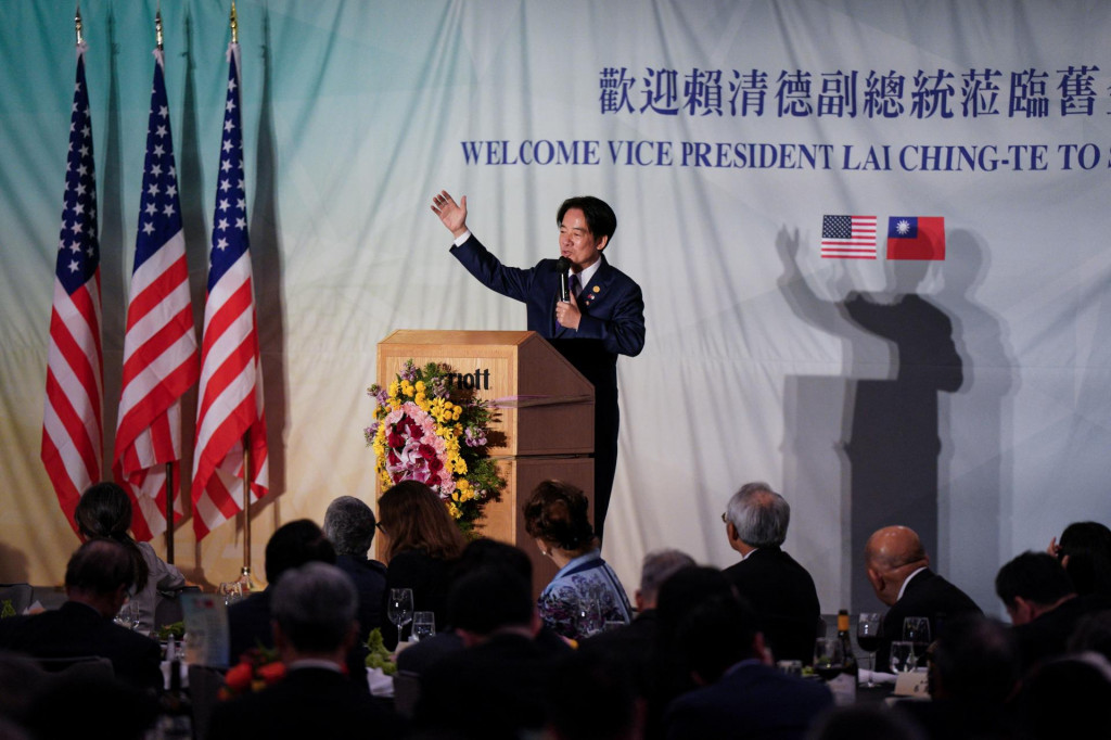Taiwanský viceprezident William Lai. FOTO: REUTERS
