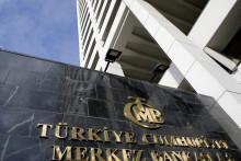 Centrála tureckej centrálnej banky v Ankare. FOTO: Reuters