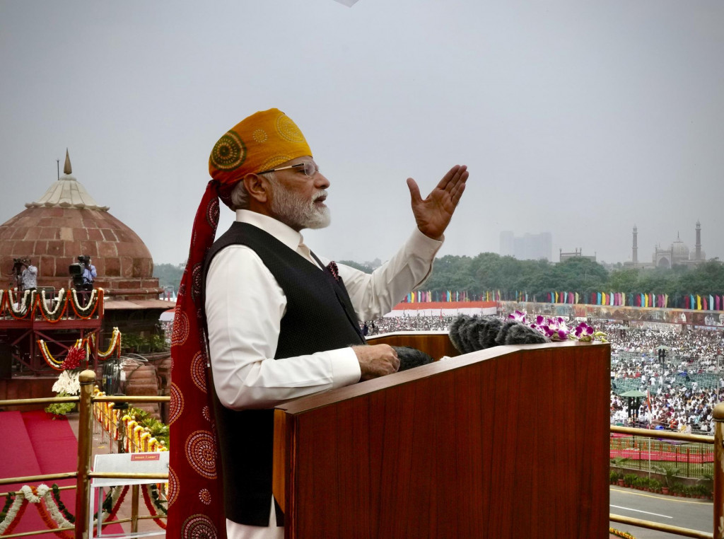 Indický premiér Naréndra Módí. FOTO: TASR/AP