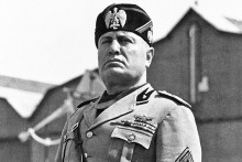 Taliansky diktátor Benito Mussolini (1883 – 1945)