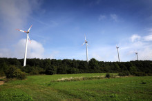 Nové veterné elektrárne patria medzi najväčšie výzvy.

FOTO: HN/Pavol Funtál