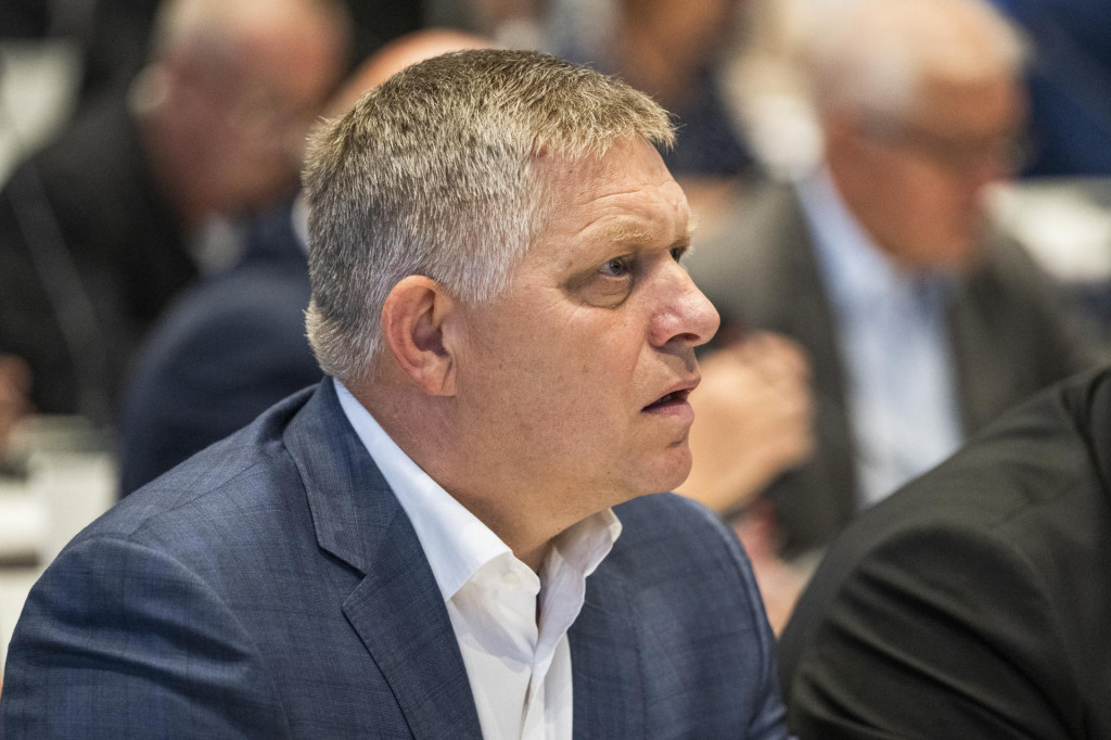 Poslanec N&aacute;rodnej rady Slovenskej republiky Robert Fico (Smer-SSD). FOTO: TASR/Jaroslav Nov&aacute;k