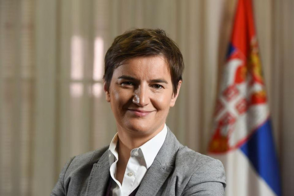 Srbská premiérka Ana Brnabičová. FOTO: Reuters