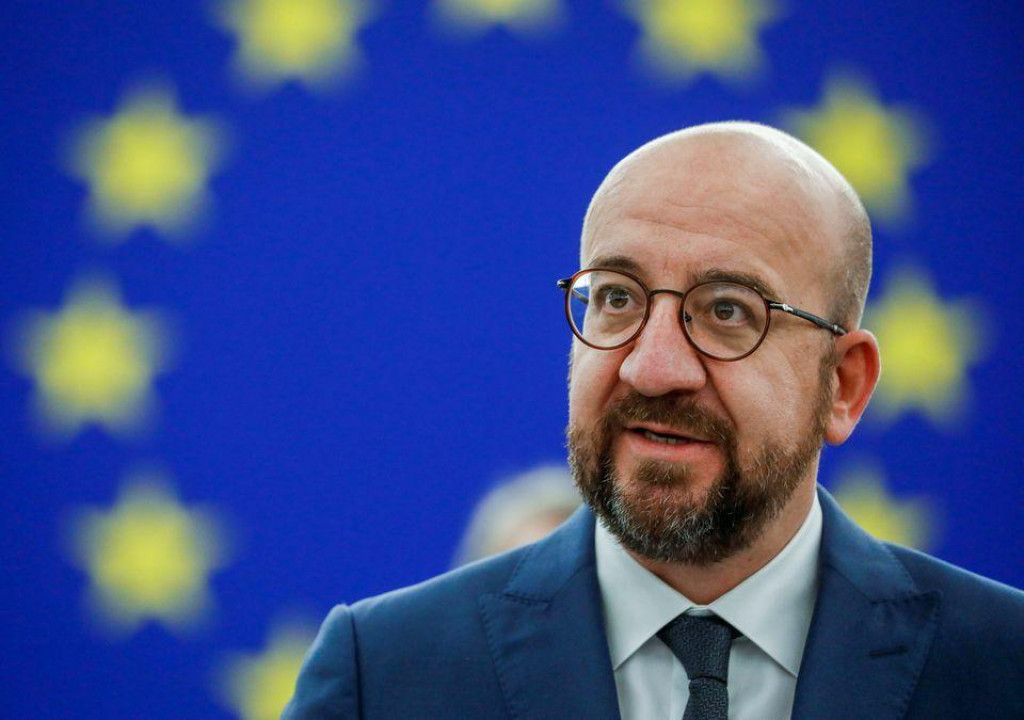 Predseda Európskej rady Charles Michel. FOTO: Reuters