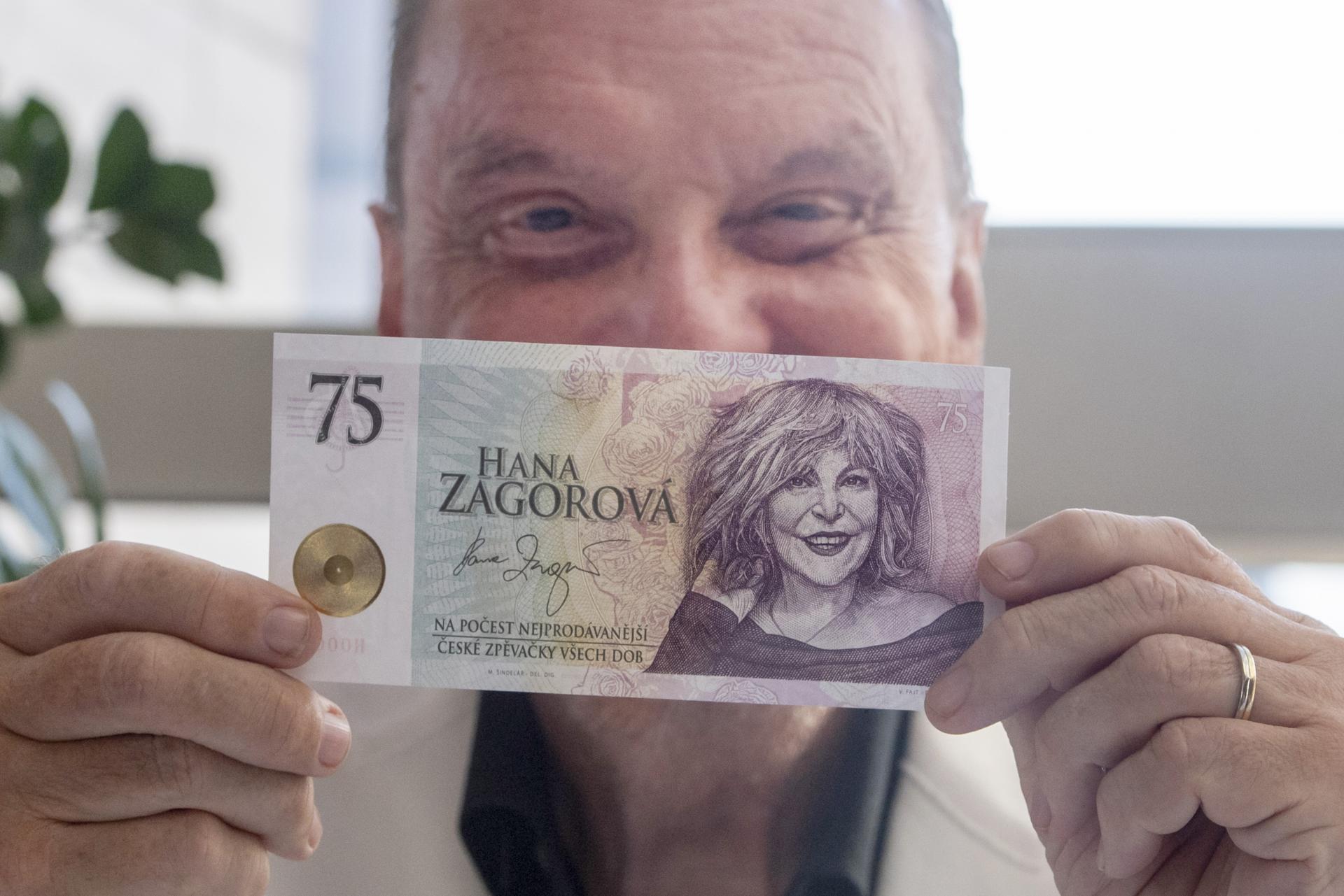 Operný spevák Štefan Margita predstavil pamätnú bankovku Hany Zagorovej