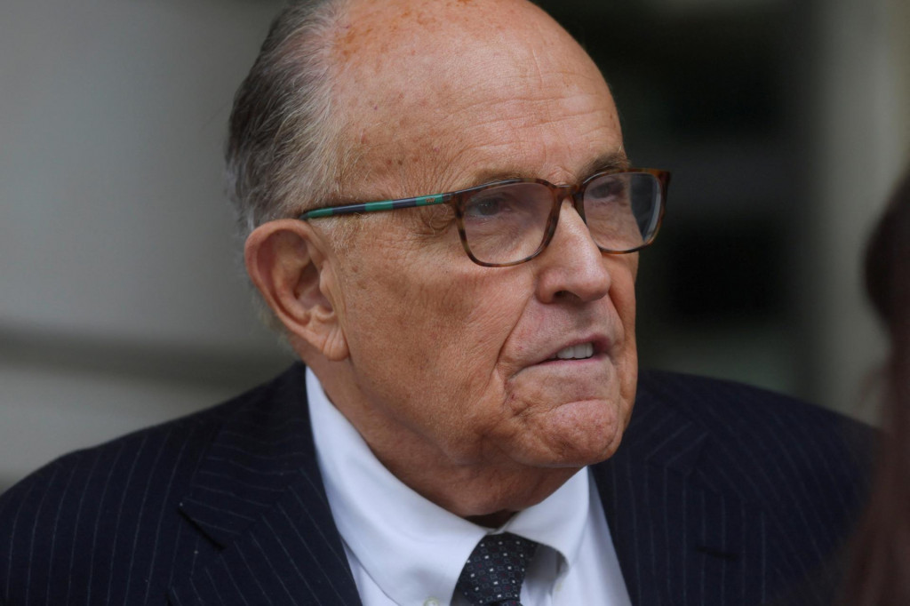 Bývalý právnik a spolupracovník Donalda Trumpa Rudy Giuliani. FOTO: Reuters