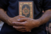 Posvätná kniha moslimov Korán. FOTO: TASR/AP