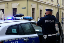 Poľská polícia. FOTO: Reuters