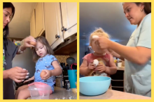 Nový trend na TikToku ukazuje, ako matky rozbíjajú vajce o hlavu svojim deťom