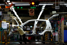 Slovenský automobilový priemysel ťahá celú ekonomiku. FOTO: Reuters