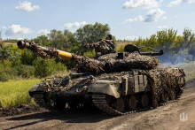 Ukrajinský tank. FOTO: Ukrajinské ministerstvo obrany