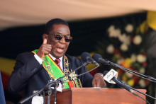Zimbabwský prezident Emmerson Mnangagwa. FOTO: REUTERS