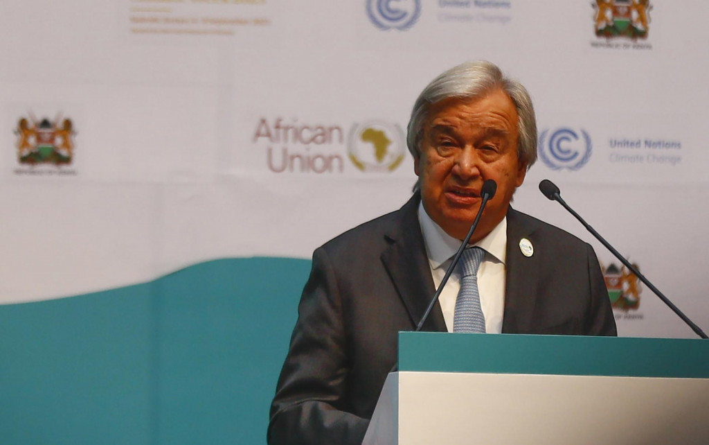 Generálny tajomník Organizácie Spojených národov António Guterres. FOTO: TASR/AP
