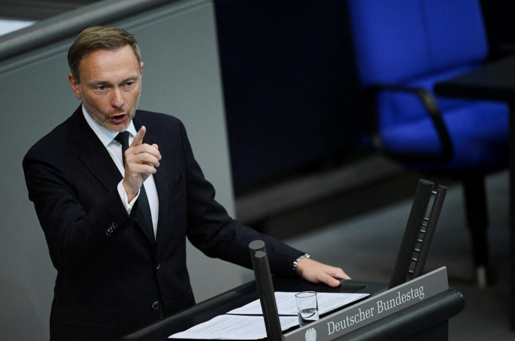 Nemecký minister financií Christian Lindner. FOTO: REUTERS