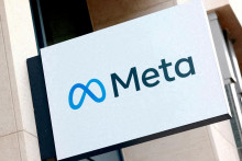 Logo spoločnosti Meta Platforms. Ilustračná fotografia. FOTO: Reuters